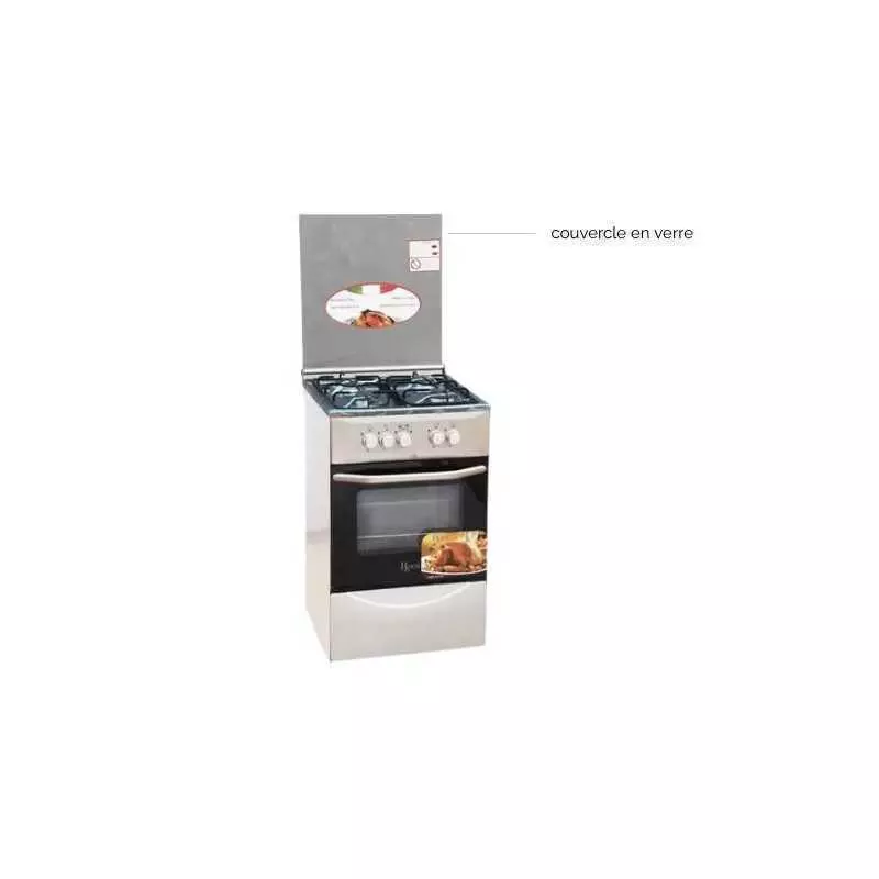 Cuisinière Roch 4 Feux 50X50 Inox