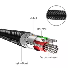 Câble audio Aux Jack 3.5mm à 6.35mm pour haut-parleur de voiture casque haut-parleur stéréo MP3/4 PC câble haut-parleur