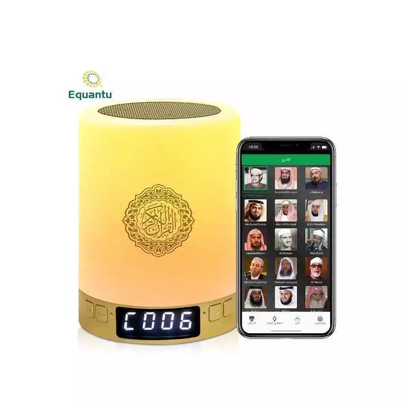 Lampe Radio Haut-parleur de Bureau EQUANTU SQ122