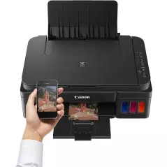 Imprimante Canon PIXMA G3411 Multifonctions (Jet d'encre, Impression Couleur, 4800 x 1200 DPI, 100 Feuilles, A4, Noir)