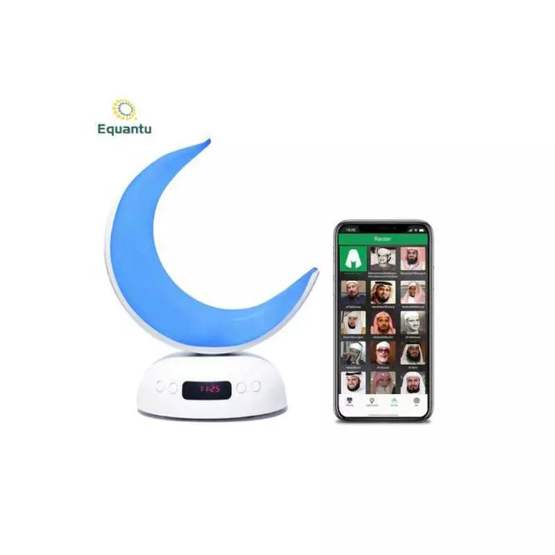 Haut-Parleur Coran EQUANTU SQ902 Lampe de Bureau Radio Coran