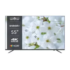 Téléviseur smart tv WOW 55  WA55SU7200C3 Android 4k 55 pouces