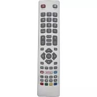 Télécommande pour Smart TV Sharp Aquos avec Netflix YouTube