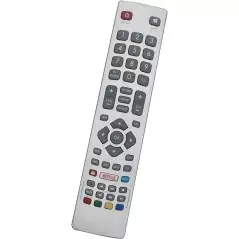 Télécommande pour Smart TV Sharp Aquos avec Netflix YouTube