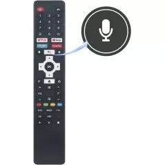 Télécommande pour téléviseur SMART TECHNOLOGY AD1835 avec bouton Netflix, YouTube, google Play