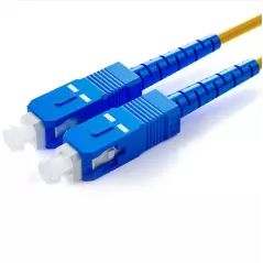 Cable Optique Pigtail Monomode Simplex SC APC 0.9mm PVC