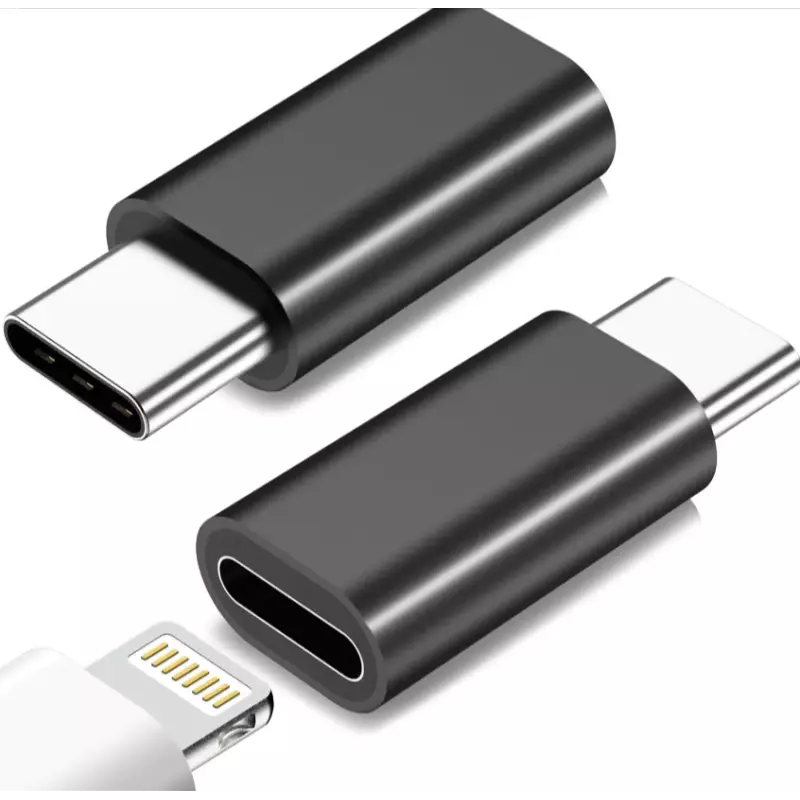 Adaptateur Lightning vers USB-C pour iPhone 15/15 Pro/15 Pro Max/15 Plus IPad