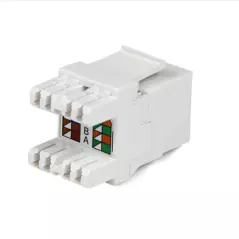 Prise trapézoïdale RJ45 UTP Cat6 D-Link NKJ-C6WHI1B21 90 degrés