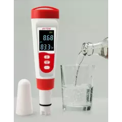 Testeur d'eau pH de haute précision numérique LCD pour l'eau potable