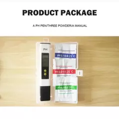 Testeur de PH numérique d'eau Portable de haute précision calibrage automatique