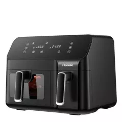 Friteuse a air électrique HISENSE H09AFBK2S5 5.3 litre et 3.3 litres double