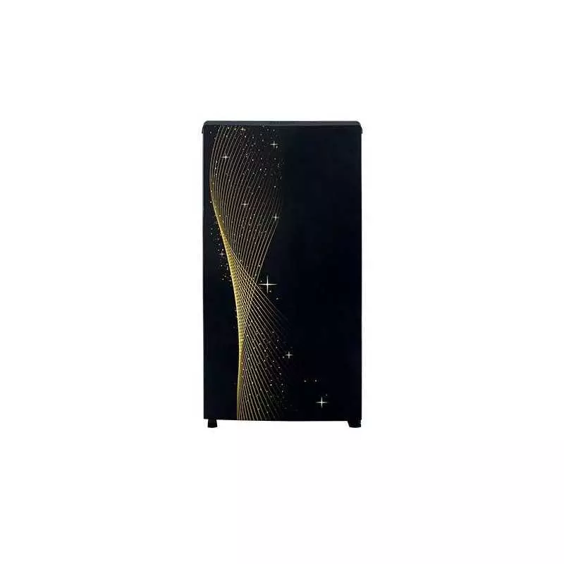 Réfrigérateur HAIER HR-185MSG 1 porte 145 litres noir gold