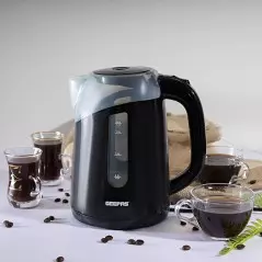 Bouilloire électrique sans fil avec double paroi GEEPAS GK38027 1,7 litres 2200 watts