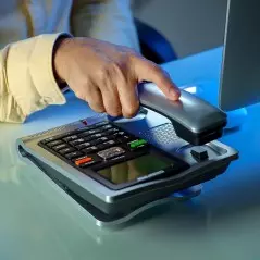 Téléphone Fixe GEEPAS GTP28011 avec identification de l'appelant