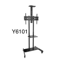 Support télévision sur pied Y610-1 chariot réglable pour écrans LCD de 32 à 75 pouces
