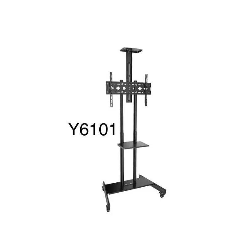 Support télévision sur pied Y610-1 chariot réglable pour écrans LCD de 32 à 75 pouces