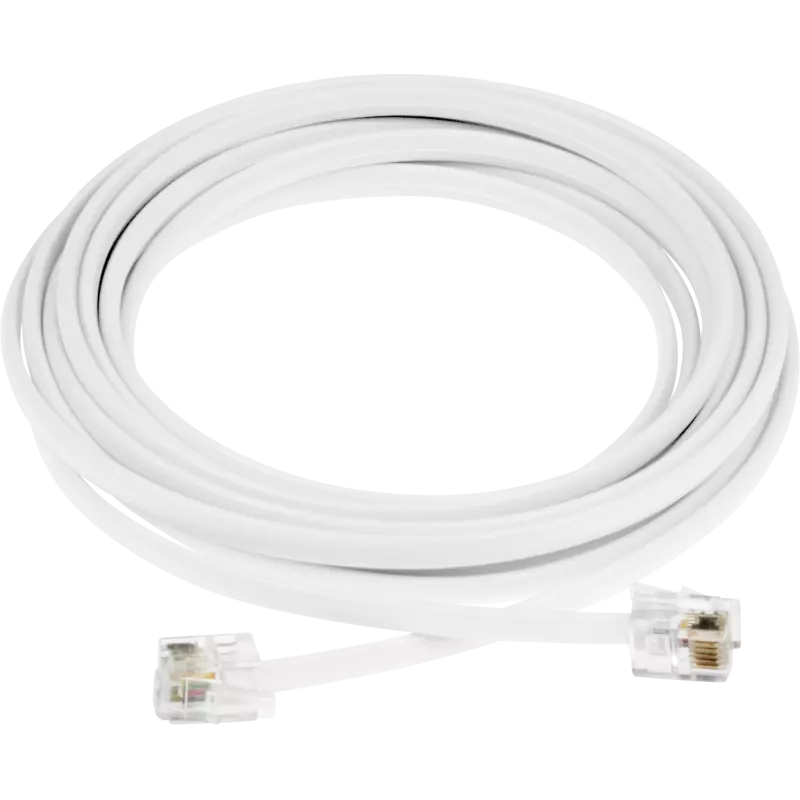 Cable RJ11 3M pour Téléphone Fix, ADSL,Fax