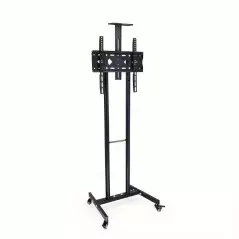 Support téléviseur Y609S-2 avec roues verrouillable et étagère réglable de 32 a 55 pouces