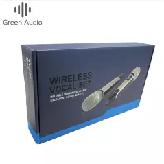 Microphones sans fil karaoké SKM9000B UHF Performance DJ avec 1 récepteur 2 microphones