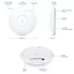 Point d'accès Wi-Fi 7 tri-bande UniFi U7 Pro