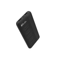 Power Bank Baraka BRK-PB16 10000mAh Noir Avec 1 Entrée Micro/Type-C Et 2 Sorties USB