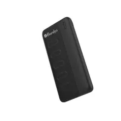 Power Bank Baraka BRK-PB16 10000mAh Noir Avec 1 Entrée Micro/Type-C Et 2 Sorties USB