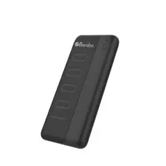 Power Bank Baraka BRK-PB16 10000mAh Noir Avec 1 Entrée Micro/Type-C Et 2 Sorties USB