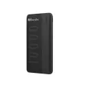 Power Bank 10000mAh Noir Avec 1 Entrée Micro/Type-C Et 2 Sorties USB
