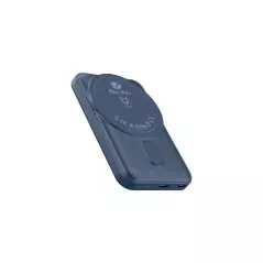 Power Bank Sans Fil Baraka BRK-PB99 5000mAh Bleu Avec 1 Entrée Type-C Et Lightning + 1 Sortie Type-C Et Sans Fil