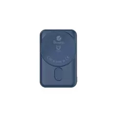 Power Bank Sans Fil Baraka BRK-PB99 5000mAh Bleu Avec 1 Entrée Type-C Et Lightning + 1 Sortie Type-C Et Sans Fil