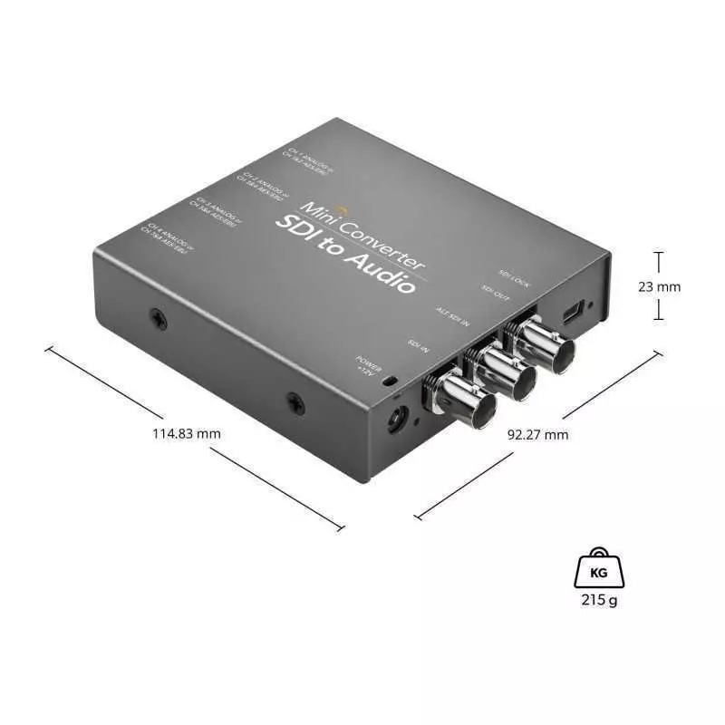 Mini convertisseur SDI vers audio BlackmagicDesign