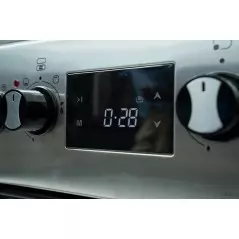 Cuisiniere et four electrique ASTECH CK78PLFOEL 4 FEUX 60x60cm inox