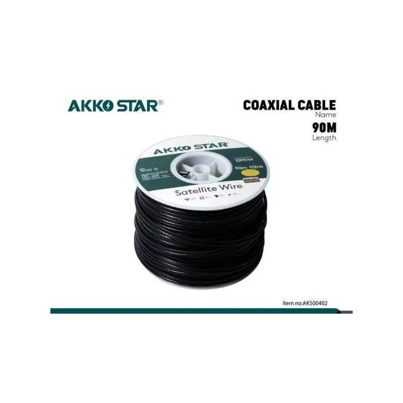 Rouleau Cable Caméra CCV coaxial RG59+2c 100m