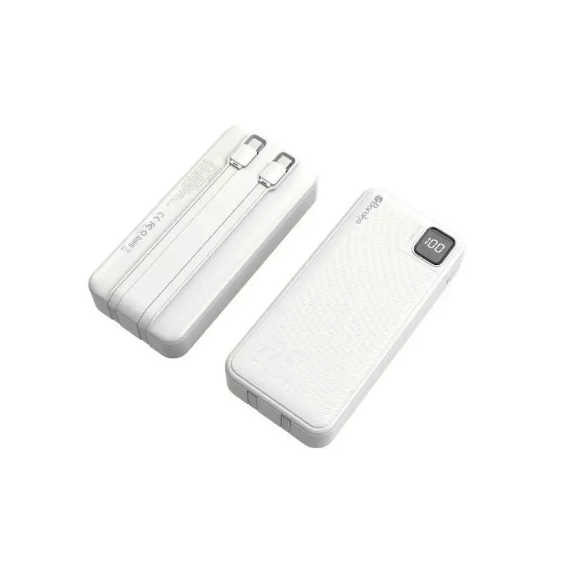 Power Bank Baraka BRK-PB21 Blanc 20000mAh Blanc