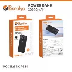 Power Bank Baraka BRK-PB14 10000mAh Noir