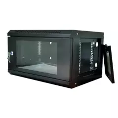 Coffret informatique 6U emplacement ventilo et multiprise 530x400cm