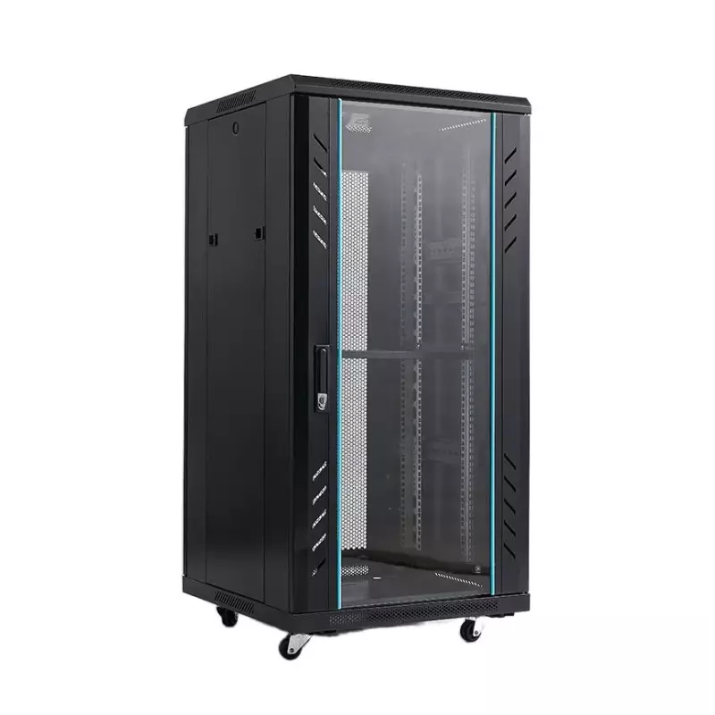 Coffret informatique 22U emplacement ventilo et multiprise 530x400cm