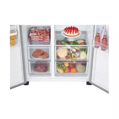 Réfrigerateur LG GC-FB507PQAM side by side 2 portes silver 519 litres