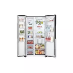 Réfrigerateur LG GC-FB507PQAM side by side 2 portes silver 519 litres