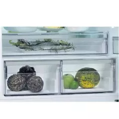 Réfrigérateur combine 3 tiroirs HOTPOINT HA84BE72X-84CME 558 litres silver