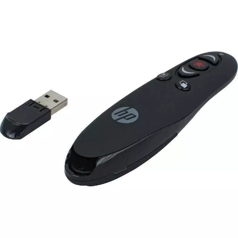 Présentateur sans fil HP 3400 avec commandes de type bouton