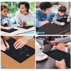 Tablette d’écriture LCD IONIX bloc-notes tablette graphique jouets pour enfants grande taille écran de 12 pouces