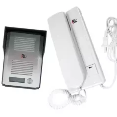 Système d'interphone bidirectionnel, appel unidirectionnel et fonction de déverrouillage à 2 fils