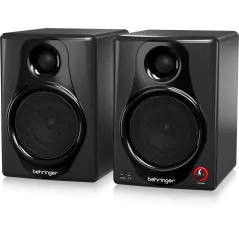 Haut parleur Behringer Media 40USB bi-amplifiés haute résolution de 150 watts avec entrée USB