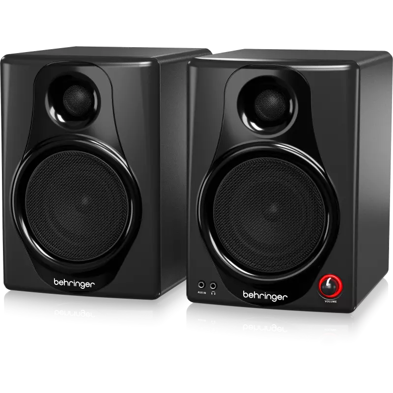 Haut parleur Behringer Media 40USB bi-amplifiés haute résolution de 150 watts avec entrée USB