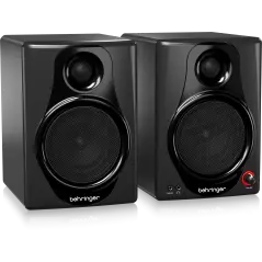 Haut parleur Behringer Media 40USB bi-amplifiés haute résolution de 150 watts avec entrée USB