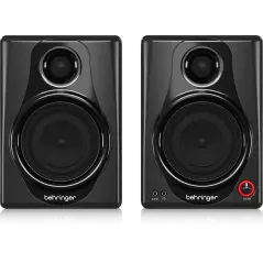 Haut parleur Behringer Media 40USB bi-amplifiés haute résolution de 150 watts avec entrée USB