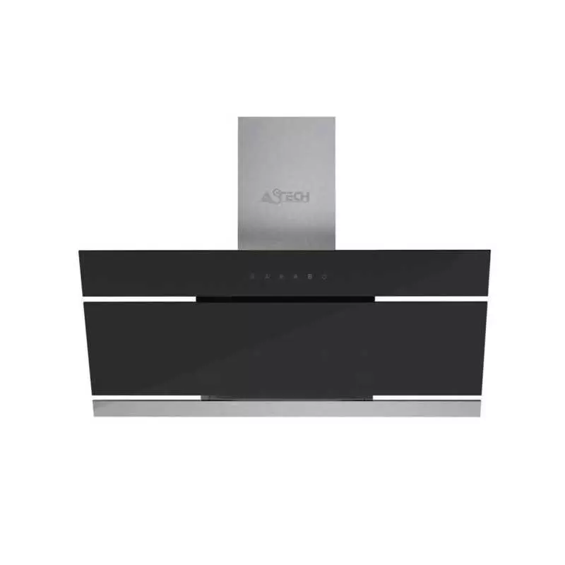 Hotte aspirante de cuisine ASTECH HO90S-44NOG-MA 90X60 noir