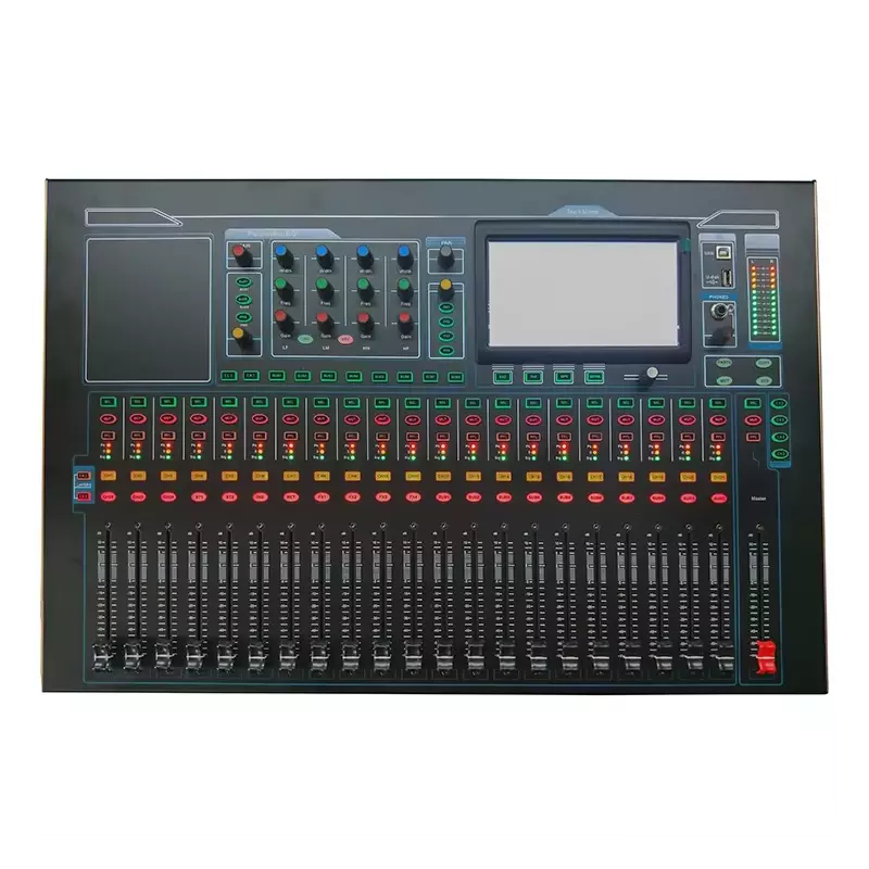 Console Audio mélangeur numérique 32 canaux ARVOX RV-32