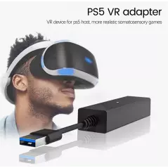 Adaptateur de câble USB 3.0 VR PS4 vers PS5 Connecteur PS VR Mini Adaptateur de caméra pour accessoires de jeux PS5 PS4